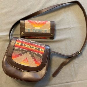 Pendleton purse and wallet